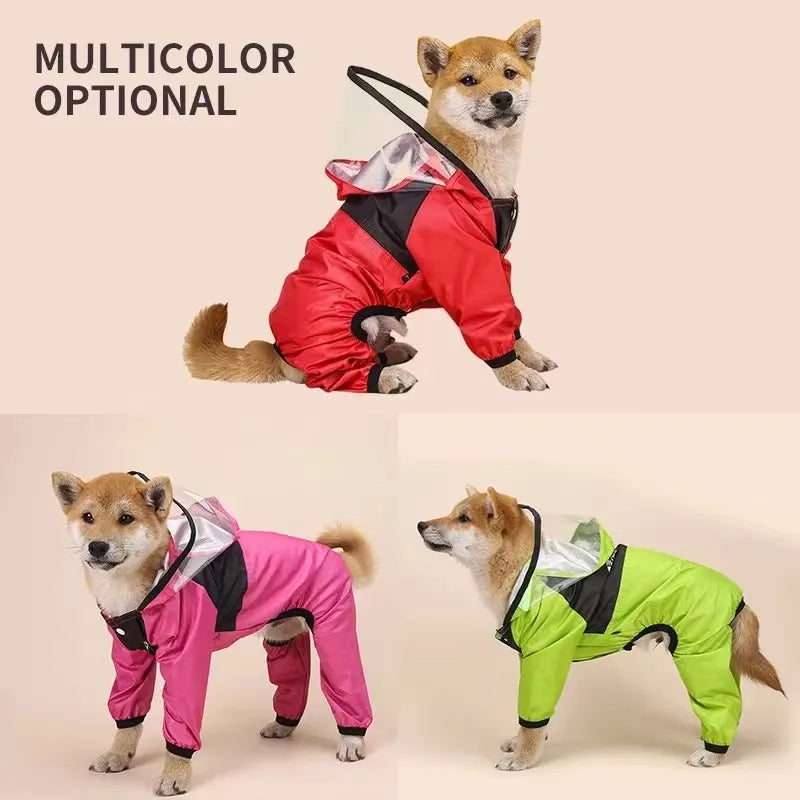 Dog Face Raincoat
