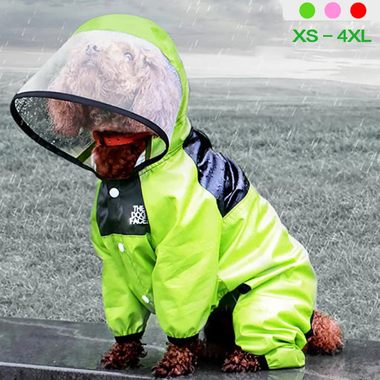 Dog Face Raincoat