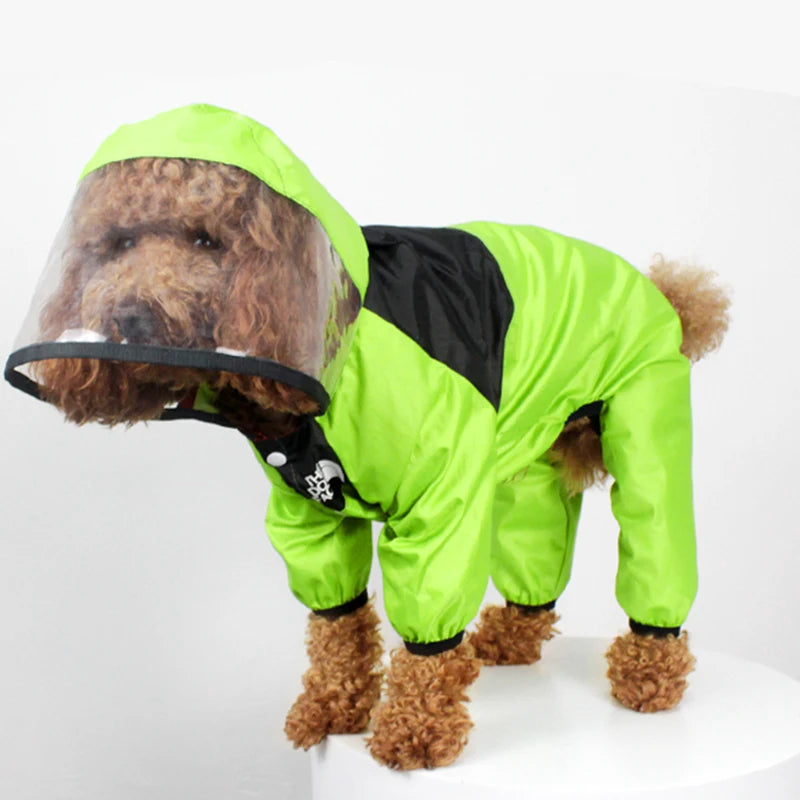 Dog Face Raincoat